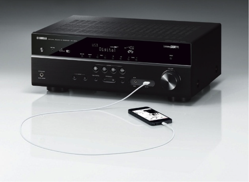 新款上市：RX-V577，AG旗舰厅7.2声道数码家庭影院收音扩音机 